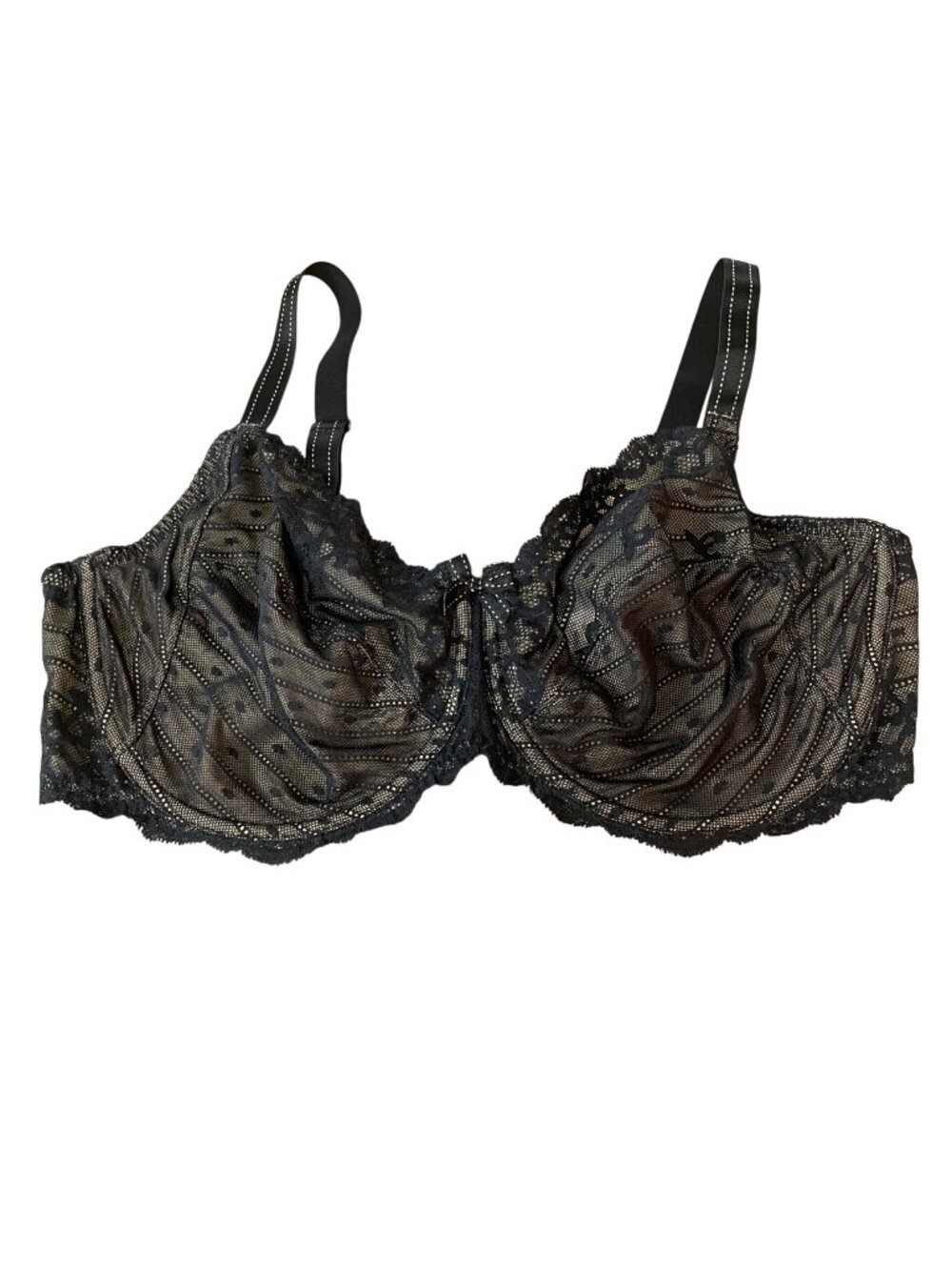 Chantelle Rive Gauce Full Coverage Unlined Bra Sz 42DDD